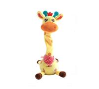 Interactive Talking Giraffe Toy for Toddlers - Repeats Sounds & Glowing Musical Plush, Sensory Learning Baby Toy 12+ Months, Soft Stuffed Animal Gift