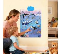 Interactive Talking Wall Chart: Interactive Learning Poster for Kids, Alphabet Posters, Educational Poster, Laminated Wall Graphic, for Kids, Classroom, s,