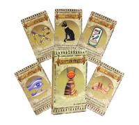 Interactive Tarot Deck, Beginner Tarot Cards, 4.72 Inches Card Set with Guide, Sturdy Cardstock Reading Kit with Illustrated Artwork, Party Game for Group Fun, Multiplayer Divination for Youth Women