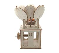 Interactive Teaching Equipment with Wooden Parts Demonstrating Scientific Concepts Educational Science Construction Toy Educational Wooden Model