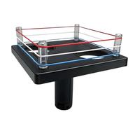 Interactive Thumb Wrestling Ring with Lights & Sound, Portable Electronic Thumb War Game for Adults, Party Fun, Travel, Family & Friends Challenge (Black)