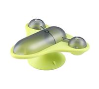Interactive to slowly rotate the feeder and process the dispensed food that is leaky for the feeder