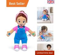 Interactive Touch-Activated Doll - 4 Songs & 16+ Phrases for Speech Development