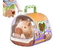 Interactive Toy - 9.25 Inch Plush | Robotic Pet With Sound & Light | Interactive Companion Robot Cat Pets | Electronic Plush Toy | Capybara Robot Pet For Kids, Adults & Preschool Play At Home Or Trave