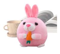 Interactive Toy | Bouncing Plush Ball | Squeaky Training Enrichment Dog Toy for Puppies | Ideal for at Home, Indoor, Outdoor, Co