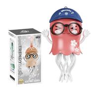 Interactive Toy, Electric Crawling Octopus Tummy Time Obstacle-Dodging Robot, Squid Dancing Smart Toy,