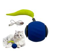 Interactive Toy For Cats,Rolling Moving Balls With,Automatic Cat Toy Rechargeable With 2 Speed Modes | Movable For Indoor To Play Hunting Movement Boredom Against Too