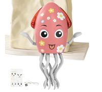 Interactive Toy Octopus, Dancing Squid Music Game, Educational Learning Activity with Lights, Fun Preschool Sensory Development Tool, Party Entertainment, Engaging Octopus Toy for Kids Home School
