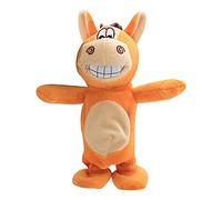 Interactive Toy Talking Walking Donkey for Kids Educational Animal Doll with Learning Function Perfect for Children (E, A)