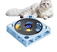 Interactive Toy - Treat Dispenser, Puzzle Feeder for Kittens | Enrichment Game for Boredom Breaker, Smart Puzzle, Food Maze for Mental Stimulation, Toy with Treats, 25x25x6