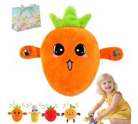 Interactive Toys Baby Piano Metronome, Body-Sensing Banana Plush Music Doll, Touch-Activated Educational Sensory Toy for Toddlers, Fun Rhythm Sound Gift for Boys and Girls (D)