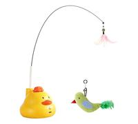 Interactive Toys for Cats 360 Rotating Automatic Rechargeable Teaser