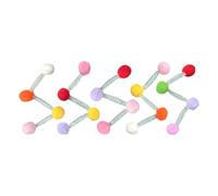 Interactive Toys for Cats 5 Pieces Pom-Pom Kitten Stress Relief Game
