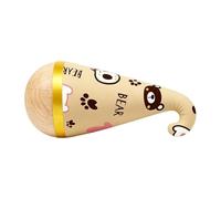 Interactive Toys for Cats | Scratching Conical Rocking Game, Indoor Cat Toys Bear Print, for Kittens Puppies Small Medium Large Breeds Home Travel Relax Furniture Protection