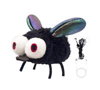 Interactive Toys for Cats Smart USB Rechargeable Realistic Fly Shape