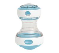 Interactive Treat Dispenser, Puppy Rolling Puzzle Toy, Tough Slow Feeder for Brain Stimulation, Sturdy Rubber Foraging Wheel, Boredom Buster Ball for Puppy Enrichment 3.35x3.35x5.91 Inches