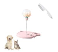 Interactive Treat Leaking Toy, Slow Feeder Puzzle Toy for Indoor Dog and Cat, Multifunctional Dog Cat Treat Dispenser Toy with Peppermint Balls, Funny Treat Dispensing Ball