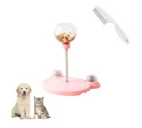 Interactive Treat Leaking Toy, Slow Feeder Puzzle Toy for Indoor Dog and Cat, Multifunctional Dog Cat Treat Dispenser Toy with Peppermint Balls, Funny Treat Dispensing Ball