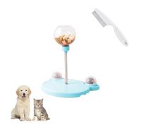 Interactive Treat Leaking Toy, Slow Feeder Puzzle Toy for Indoor Dog and Cat, Multifunctional Dog Cat Treat Dispenser Toy with Peppermint Balls, Funny Treat Dispensing Ball