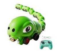 Interactive USB Rechargeable Block Eater Snake Vehicle Toy with
