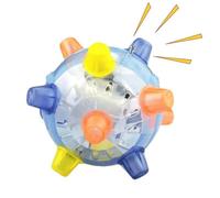 Interactive Vibrating Dog Ball Toy with Lights, Music & Jumping Activation for Dogs and Cats, Active Rolling Shaking Pet Toy with Motion Sensor for Indoor Play, Fun Exercise and Mental Stimulation