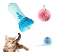 Interactive Wand Toys for Cats Electric Automatic Retractable Teaser Stick