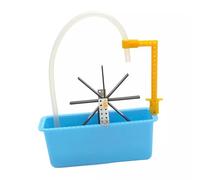 Interactive Watermill Model Kits For Kids Science Education Family Bonding Activity Creativity Science Experiment Toy Craft Building Set