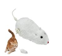 Interactive Winder Racibs - Realistic Mouse Toy for Cats | Clock Movements Hunting Toy | Engaged and Fun Running Mouse Toy for Cat Play and Activity