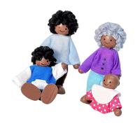 Interactive Wooden Family Dolls Set For Kids Learning And Social Skill Development Limb Wooden Family Toy