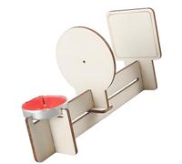 Interactive Wooden Pinhole Imaging Science Experiment Set for Physics Teaching and Optical Learning Demonstration Optical Experiment Set