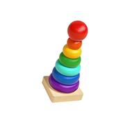 Interactive Wooden Shape Color Sorting Game Stacking Toy for Toddler Boy Girl to Boosting Imagination and Social Skills Toddler Educational Puzzle Toy
