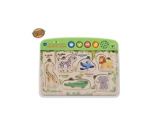 Interactive wooden toy - VTECH - My First Animal Puzzle - FSC