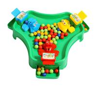 Interactively Frogs Bean Eating Game, Portables Frogs Bean Sorting Game with 96 colored beans, for Children Parent Child Interactively three people
