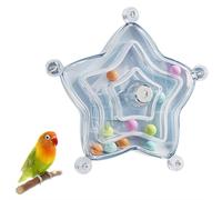 Interactively Parrots Spinner Toy,Colorful Parakeet Toys Wheel,Mental and Beak Exercise Toy for Macaws Cockatiels Budgies Enrichment