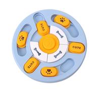 Interactively Puzzles Feeders Bowl Sliding Tile Treat Dispenser Slow Feed Bowl For Dry And Wet Meals Puzzles Feeding Bowl