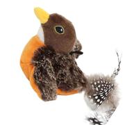 Interactively Realistic Bird Cats Toy Entertaining Electric Bird to Flapping Wing and Sound for Indoor Pet Motorized Cats Toy