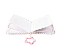 Interactives Parent Child Memory Book Waterproof Oxfords Textile Baby Development Journal with Detachable Photo Page Portable Family Travel Keepsakes