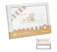 INTERBABY - Love Cot Sheet Set Beige