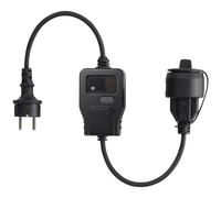 interBär 8813-004.01 Twilight Switch Black 230V Dusk/Dawn Timer