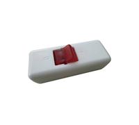 interBär Pull Switch White/Red 2xOff/On 10A Housing Screw