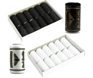 Interbirds - Sewing Machine Thread - 120s -Spun Polyester -1000YD Spool/Reel/COP (Black, 1)