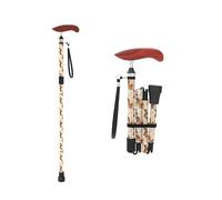 Intercare Walking Stick, Foldable Walking Stick for Women & Men, Stylish Folding Walking Cane with Adjustable Height for Travel and Daily Use, Carbon Fiber