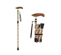 Intercare Walking Stick for Women and Men, Foldable Walking Stick for Travel and Daily Use, Adjustable Walking Cane with Artistic Print Design, Stylish Folding Walking Sticks, Carbon Fiber
