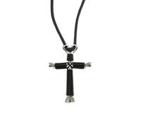 Intercession Horseshoe Nail Cross Necklace, 1.5 x 1 x 1 inches, Metal