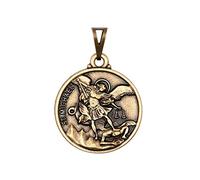 IntercessionTM Saint Michael Medal (Antique Gold)