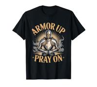 Intercessory Prayer Warrior Armor Up Pray Church T-Shirt