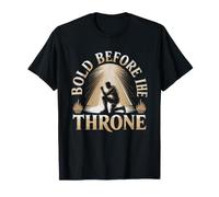 Intercessory Prayer Warrior Bold Before Throne Faith T-Shirt