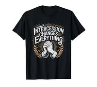 Intercessory Prayer Warrior Dove Peace Illustration Faith T-Shirt