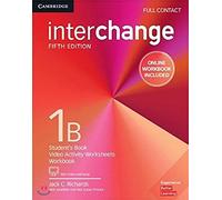 Interchange Level 1B Full Contact with Online Self-Study and Online Workbook