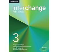 Interchange Level 3 Teacher's Edition with Complete Assessment Program